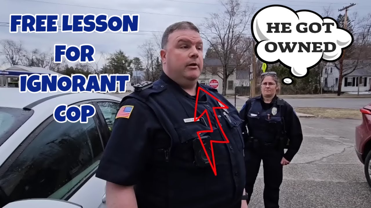 Cop Gets Owned And Dismissed So Tries To Escalate - YouTube