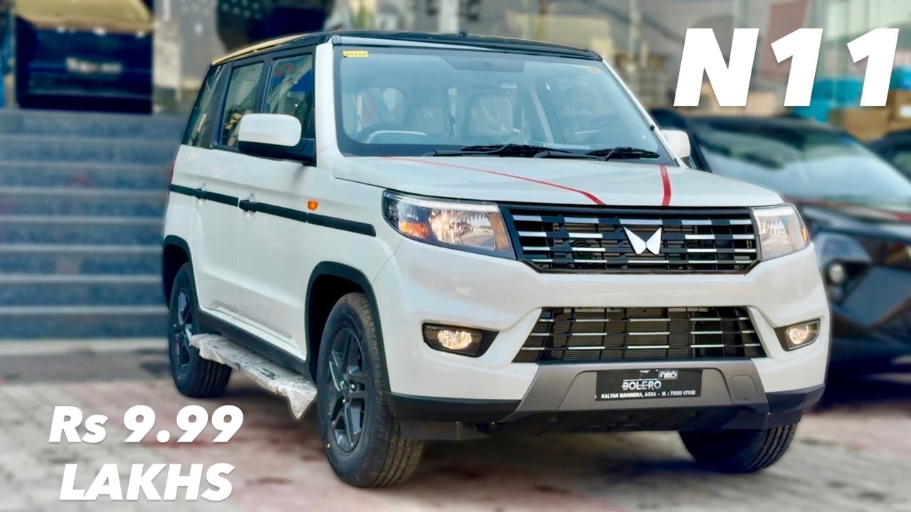 2026 BOLERO NEO N11 TOP MODEL 😍 Rs 9.99 LAKHS ❤️ NEW BOLERO NEO FACELIFT N11
