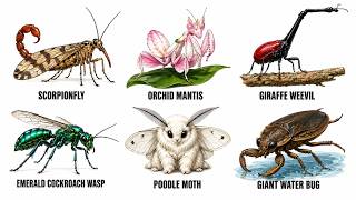 8 Minutes That Will Change How Your Brain Sees Bugs—6 Insects That Really Fool Your Eyes