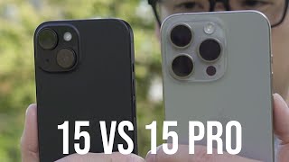 iPhone 15 vs 15 Pro Comparison  Which One is Right for You?