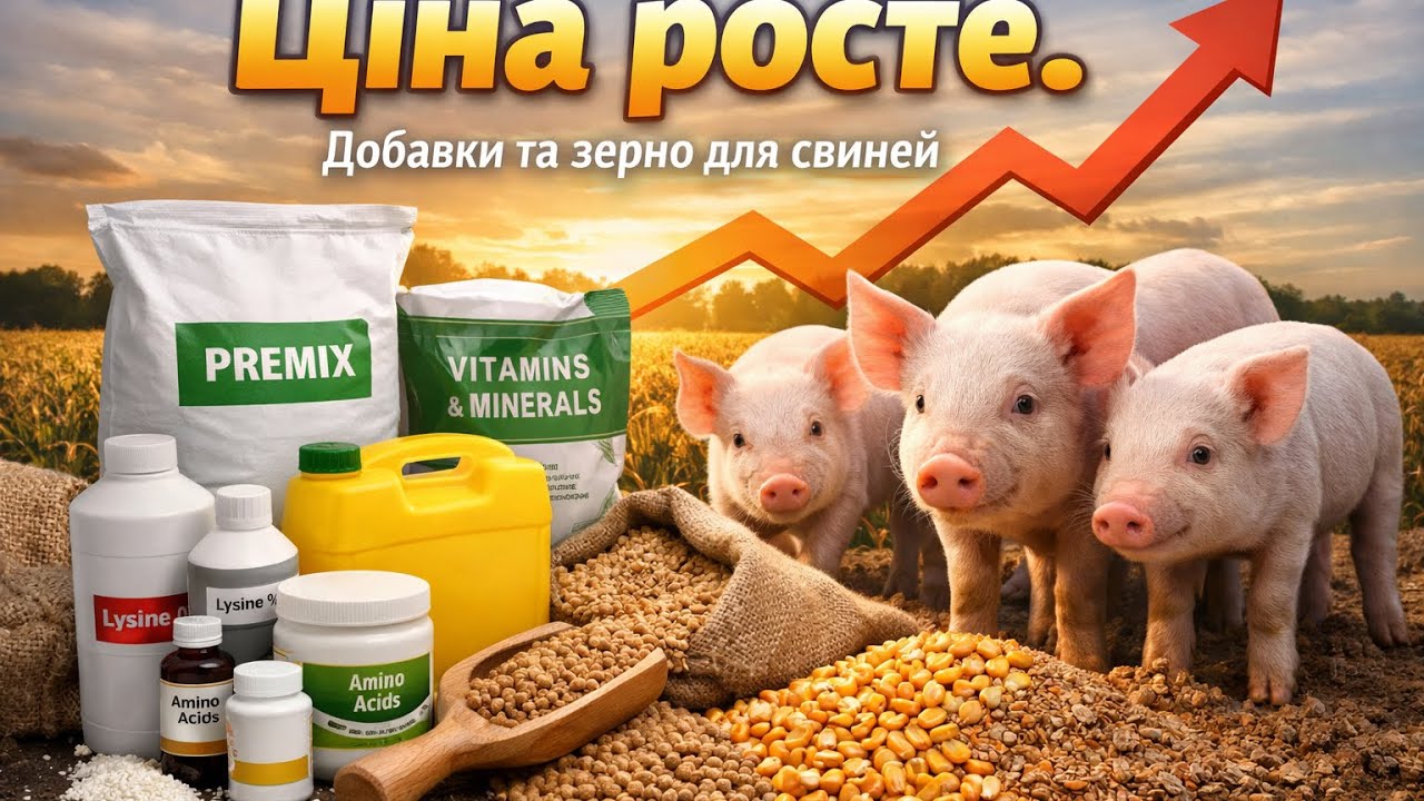 СТРИБОК ЦІН🥶Ціни на ЗЕРНО⬅️Ціни На ДОБАВКИ та Макуху/ПігБіотикПро✅