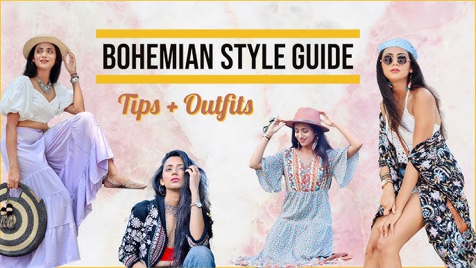 Chic Bohemian Trend Outfit Ideas. How to Wear Boho Outfit in Spring Summer?  
