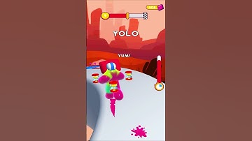 Blob Runner 3D gameplay hacker #shorts