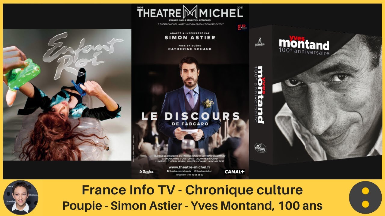 France Info TV, Chronique culture - Poupie * Simon Astier * Yves