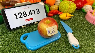 ASMR Fruit Cutting Live — Soft Background Gentle Sounds for Deep Sleep & Calm (No Talking) 🍎🔪 screenshot 1