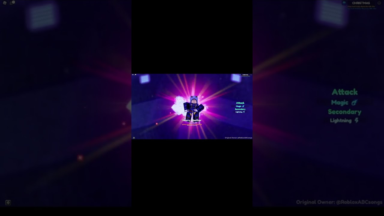 Heavy Weather Mythic Limited DMG MAGIC LIGHTNING in Roblox Anime Adventures 