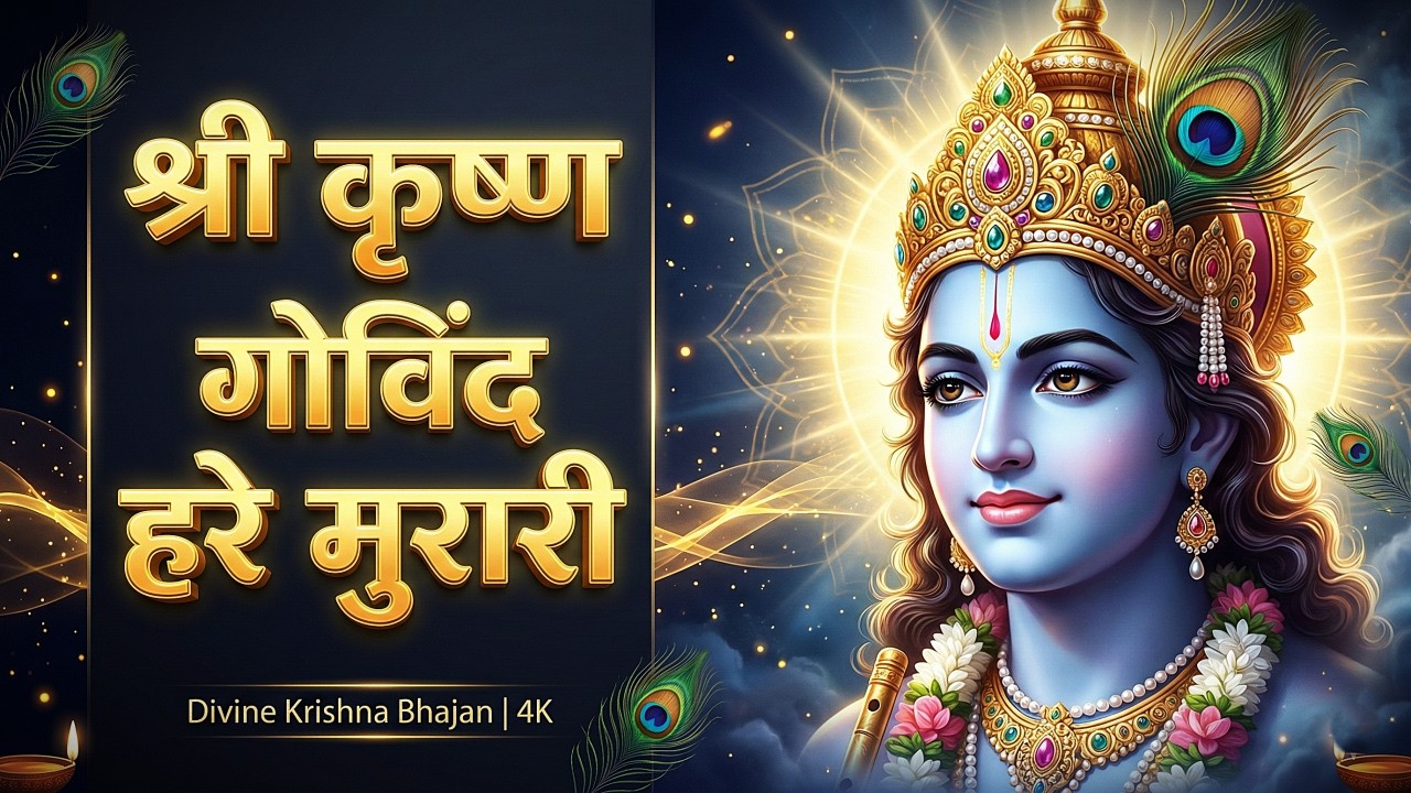 श्री कृष्ण गोविंद हरे मुरारी | KRISHNA BHAJAN 2026 ( FULL SONG) Shri Krishna Govind Hare Murari