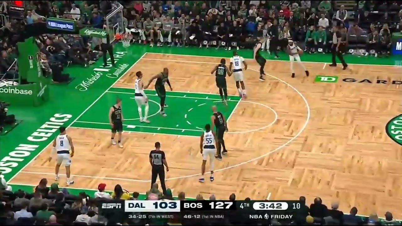 Kyrie sucks chants break out in Boston as the Celtics blow out the Mavs