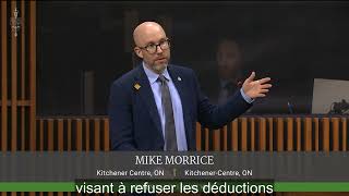 Mike aborde les lacunes du projet de loi C-69 sur l'exécution du budget