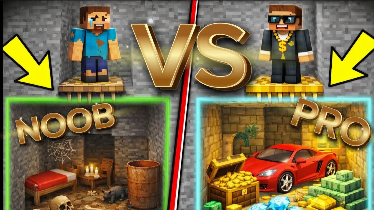 Ce se întâmplă dacă alegi NOOB in minecraft?(nu veți crede așa ceva!!)