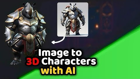 Turn Images into 3D Characters with AI & Make Money