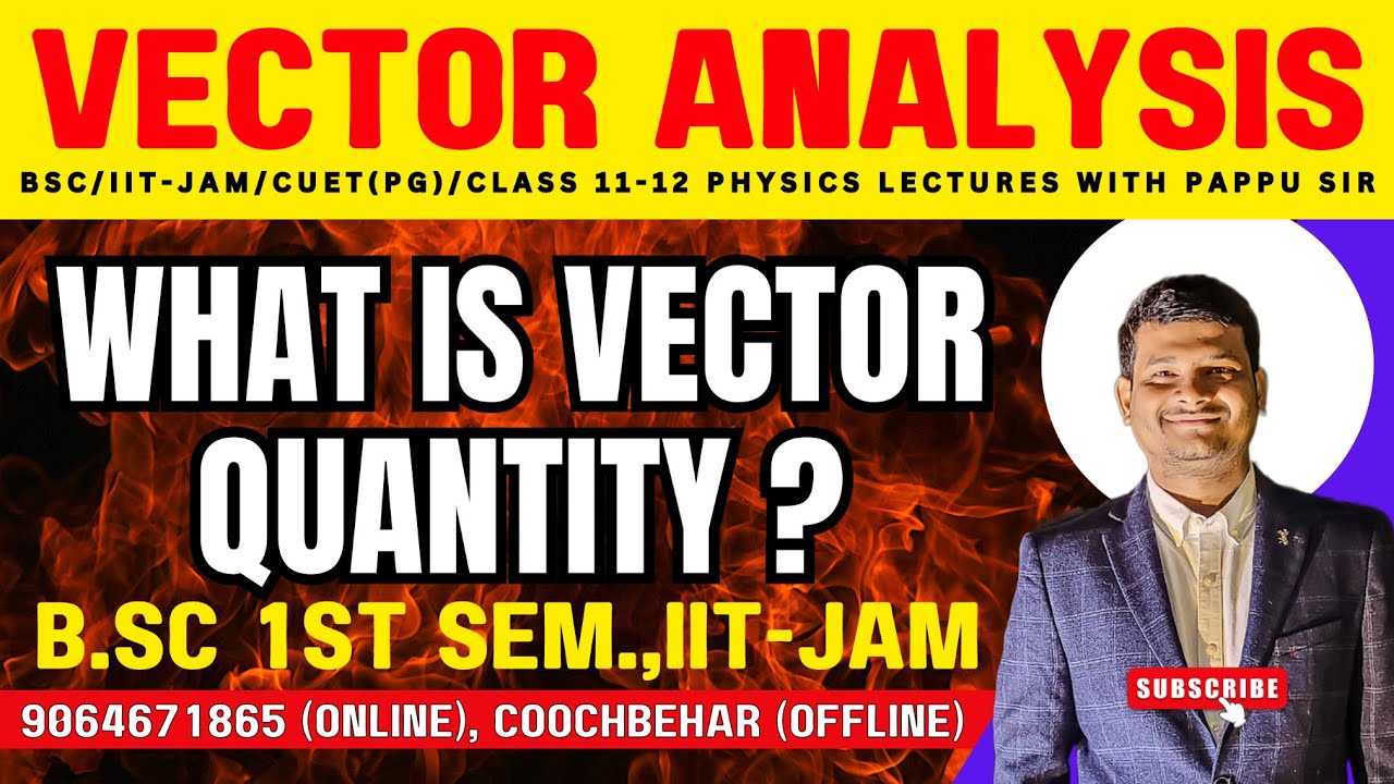 Vector Analysis for bsc 1st semester physics 