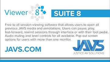 JAVS Viewer 8 Overview