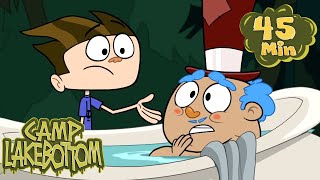 Unexpected Visitors  Monster Cartoon for Kids | Full Episodes | Camp Lakebottom