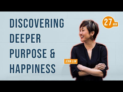 Discovering Deeper Purpose & Happiness At Work with Jenn Lim & Jim Kwik