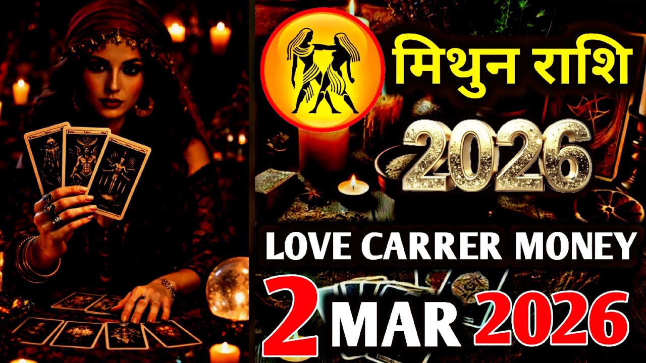 Mithun Horoscope 2 March  2026 | Mithun Rashi 2 MARCH 2026 | Aaj Mithun Rashifal |