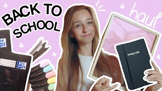 BACK TO SCHOOL NÁKUPY A HAUL | sešity, bullet journal, ... (valakarol)