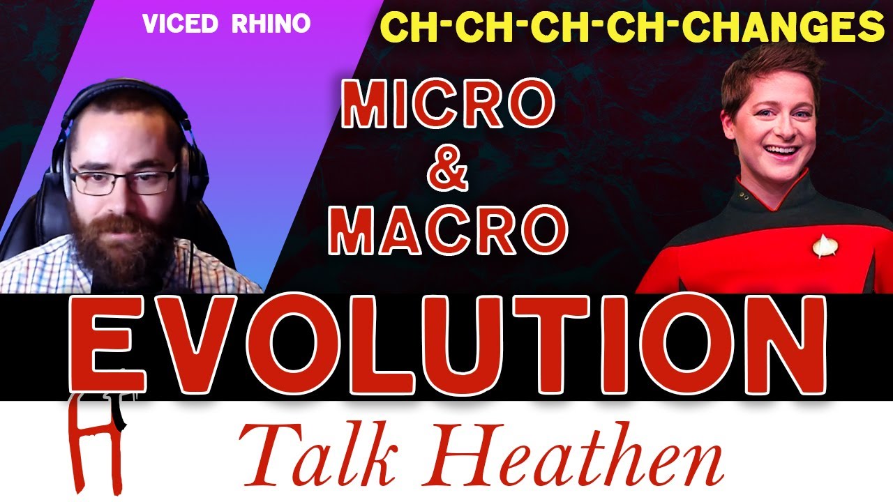 Micro And Macro Evolution | CJ-CA | Talk Heathen 05.12 - YouTube