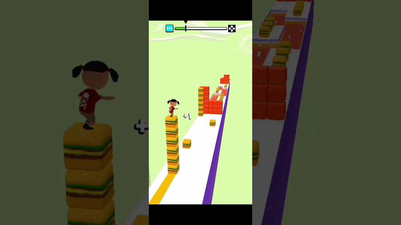 Cube Surfer! game Level 