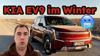 Keine 250km Reichweite auf der Autobahn! KIA EV9 Air *76kWh* im Wintertest mit Reichweite & Laden