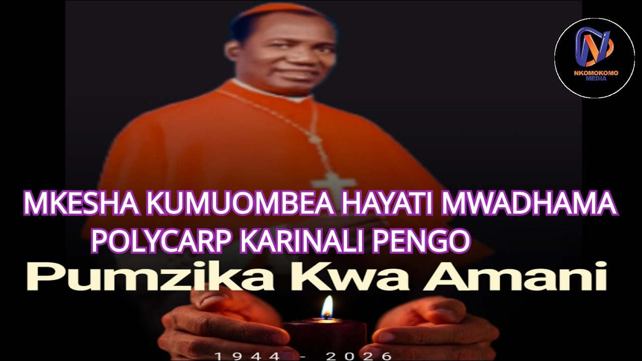 #LIVE | MKESHA WA KUMWOMBEA MWADHAMA POLYCARP KARDINALI PENGO - KANISA KUU, JIMBO KUU LA D.S.M