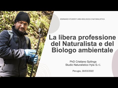 La libera professione del Naturalista e del Biologo ambientale