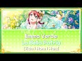 [Full] La Bella Patria - Emma Verde (Color Coded Lyrics) [Kan/Rom/Han]│Love Live!