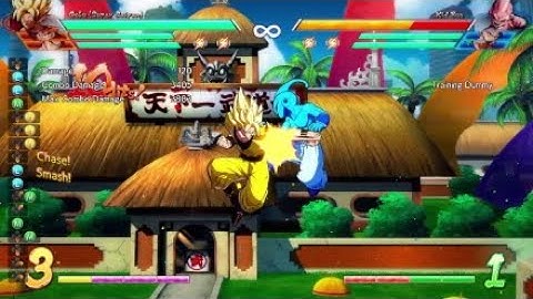 DBFZ SSj Goku - Midscreen j.S Extension reminder