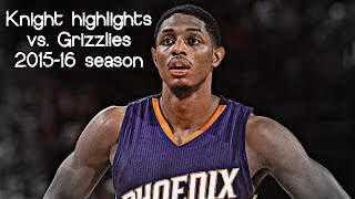 Brandon Knight 17 pts & 5 ast @ Grizzlies (NBA RS 2015/2016) - 06.12.2015