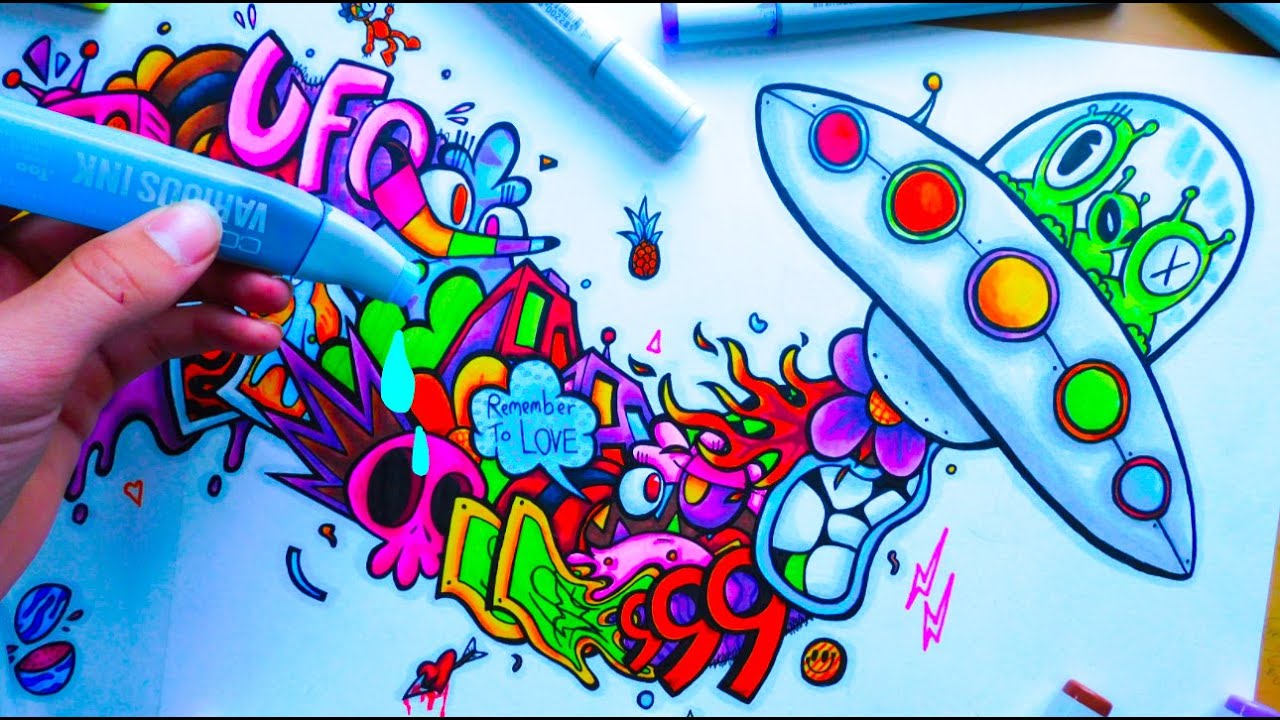 Making a 24 Hour Artwork for Da Homies in Area 51 YouTube