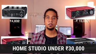 Build Your First Home Studio For Music Production Under ₹30,000 ( $400 ) | For beginners in 2020