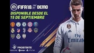 DIRECTO  ESPERANDO PARA LA DEMO FIFA 18! !! !!!