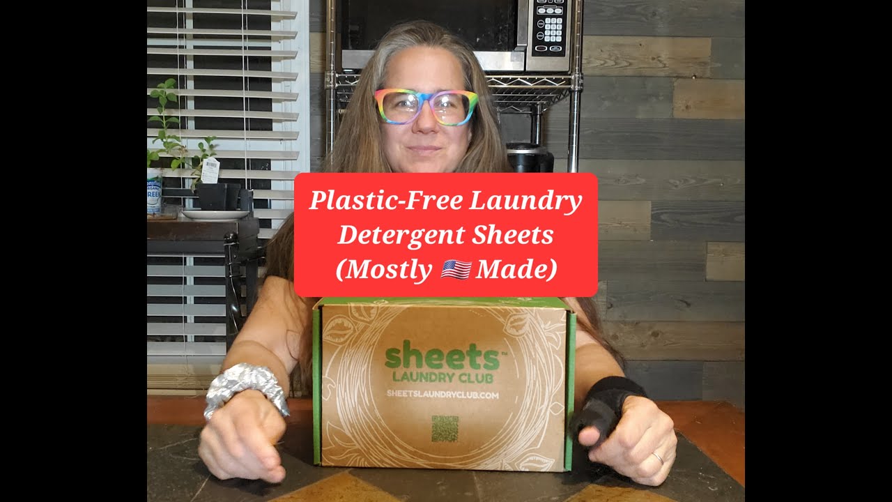 PLASTIC-FREE LAUNDRY DETERGENT SHEETS: Sheets Laundry Club - Unboxing 🇺🇲