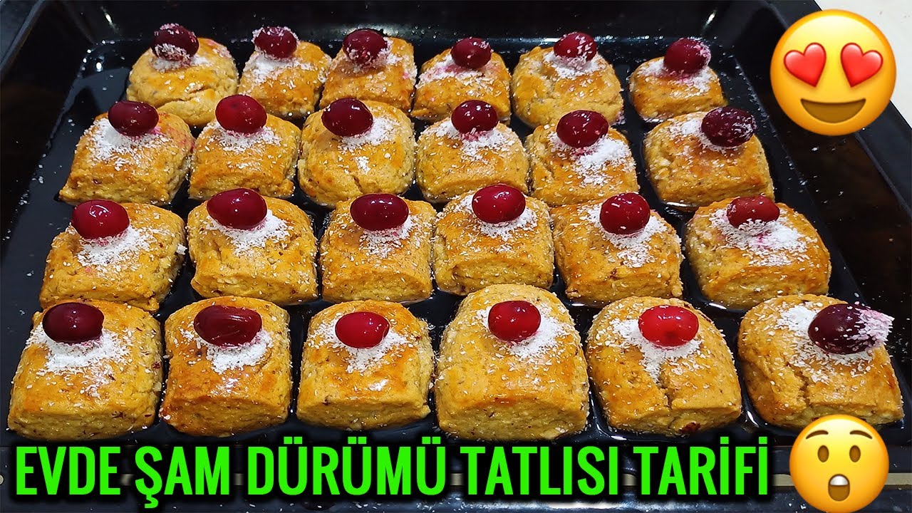 Evde Şam Dürümü Tatlısı Nasıl Yapılır ??? (Çok Kolay ve Pratik)