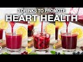 Drink these to lower high bp and support heart health  3 healthy drinks