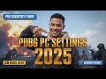 PUBG PC 2025: Best Recoil Control &amp; Sensitivity Settings for Beginners (Play Like a Pro)