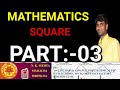 EP255_MATH03 SQUARE AND SQUARE ROOTS