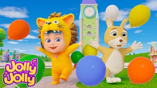 Hickory dickory dock + More (Kangaroo Version) | Jolly Jolly - Learn and Play - Nursery Rhymes