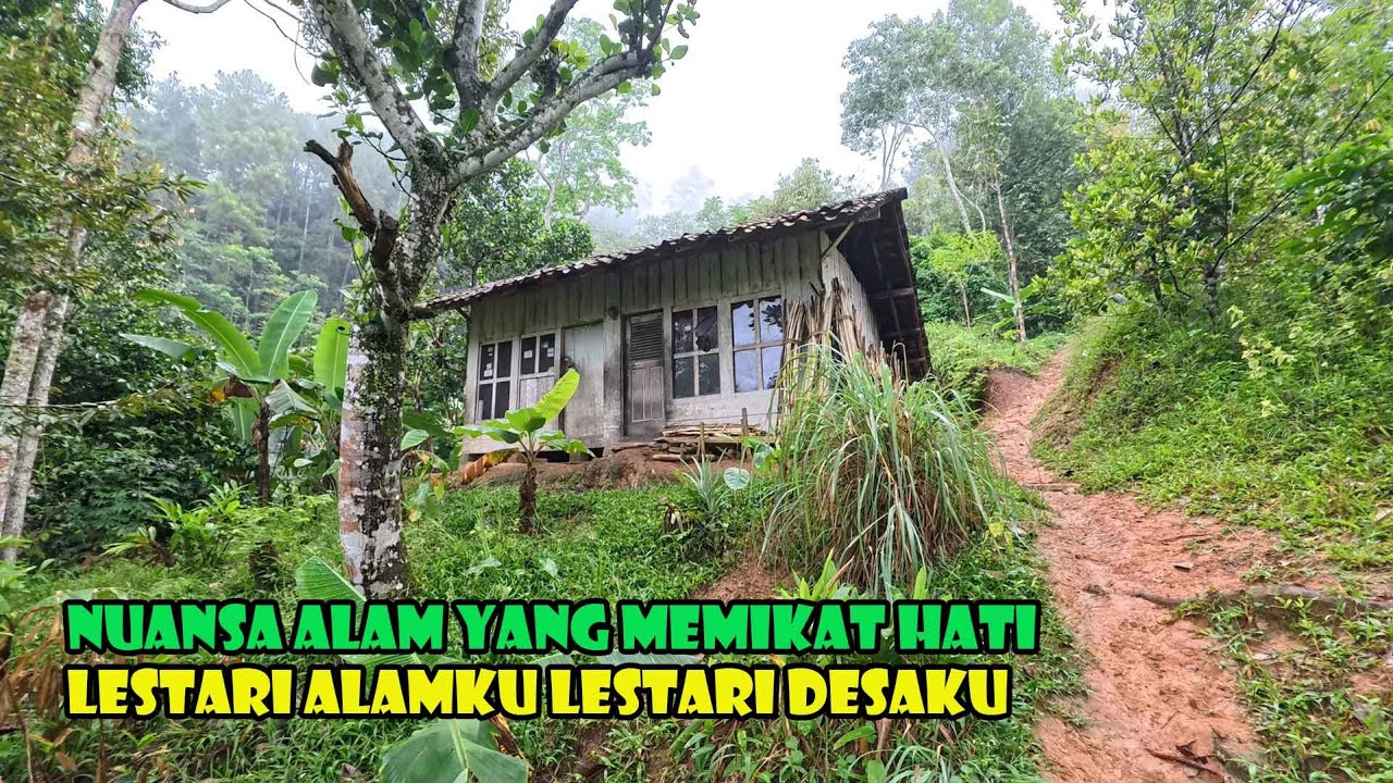 Tak Di Sangka..Jalan Setapak Dan Becek Ini Menuntun Saya Ke Rumah Paling Ujung Di Atas Gunung.