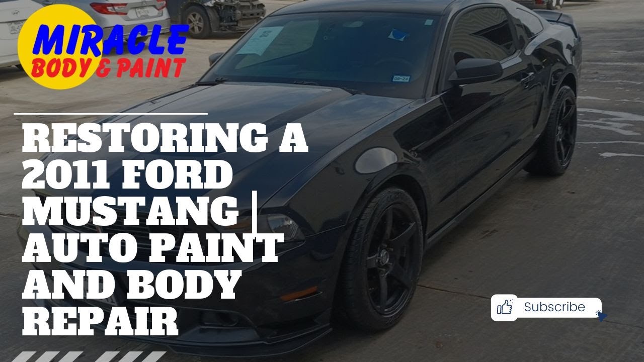 Restoring a 2011 Ford Mustang | Auto Paint and Body Repair