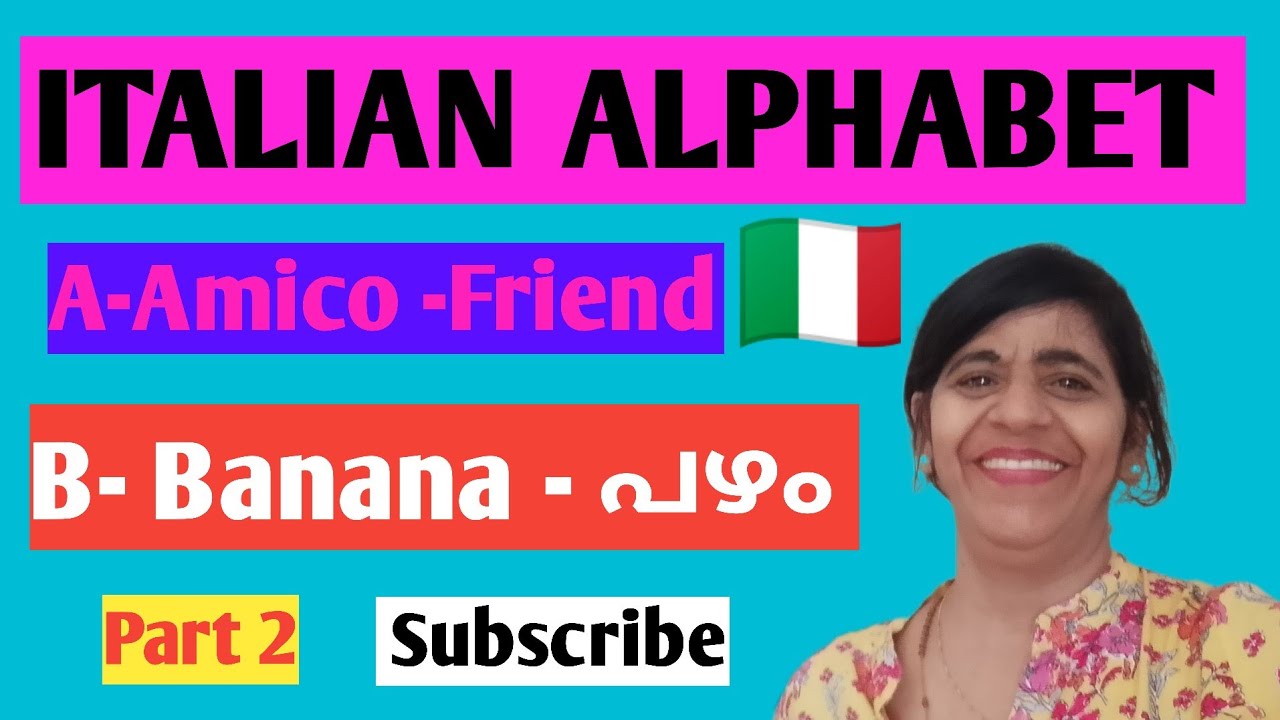 Learn the Italian Alphabet with Words | A-Z Italian for Beginners 🇮🇹