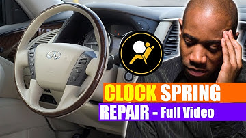 How To Replace A Clock Spring? Step-By-Step Instructions (Airbag, Steering Wheel) - Full Video