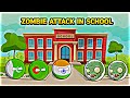 School invaded by zombies in nutshell  super funny countryballs geography mapping