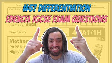 #57 Differentiation - Edexcel IGCSE Exam Questions