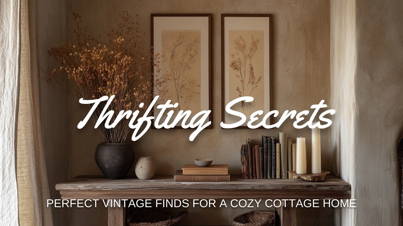 🏡✨ Секреты экономии: идеальные винтажные находки для уютного загородного дома