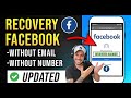 How to recover hacked Facebook account without Email and phone number in 2025