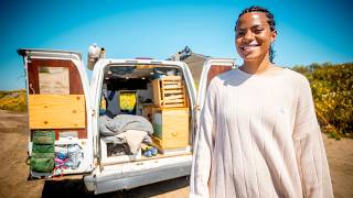 Solo Female Van Life  Her Micro Camper Van