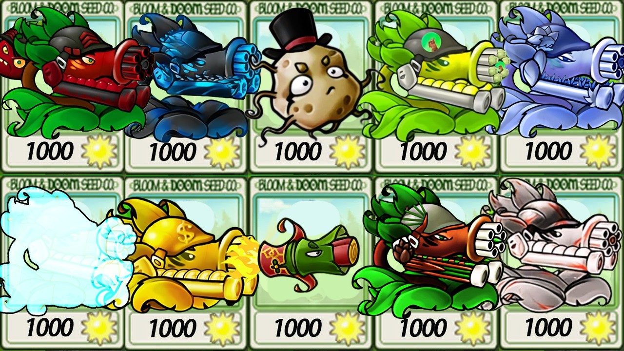 PvZ Fusion 3.4 – Top 9 Most OVERPOWERED Machine Turrets & Ultimate Bamboo Fire!