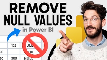 How to REMOVE NULL VALUES in Power BI (Step by Step) 2025
