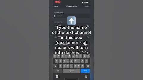 #howto create text channels on #discord #mobile